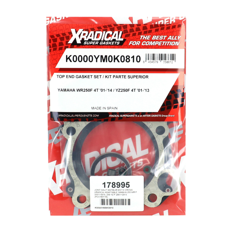 Joint haut moteur Xradical Yamaha 250 WR-F 2001-2014 / 250 YZ-F 2001-2013 - vue 2