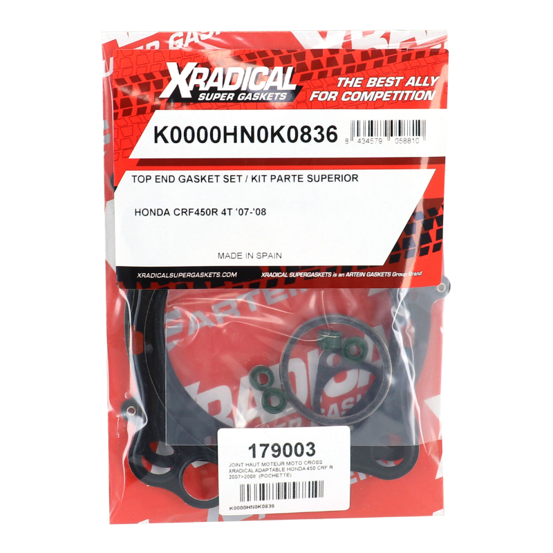 Joint haut moteur Honda 450 CRF-R 2007-2008 Xradical - vue 2