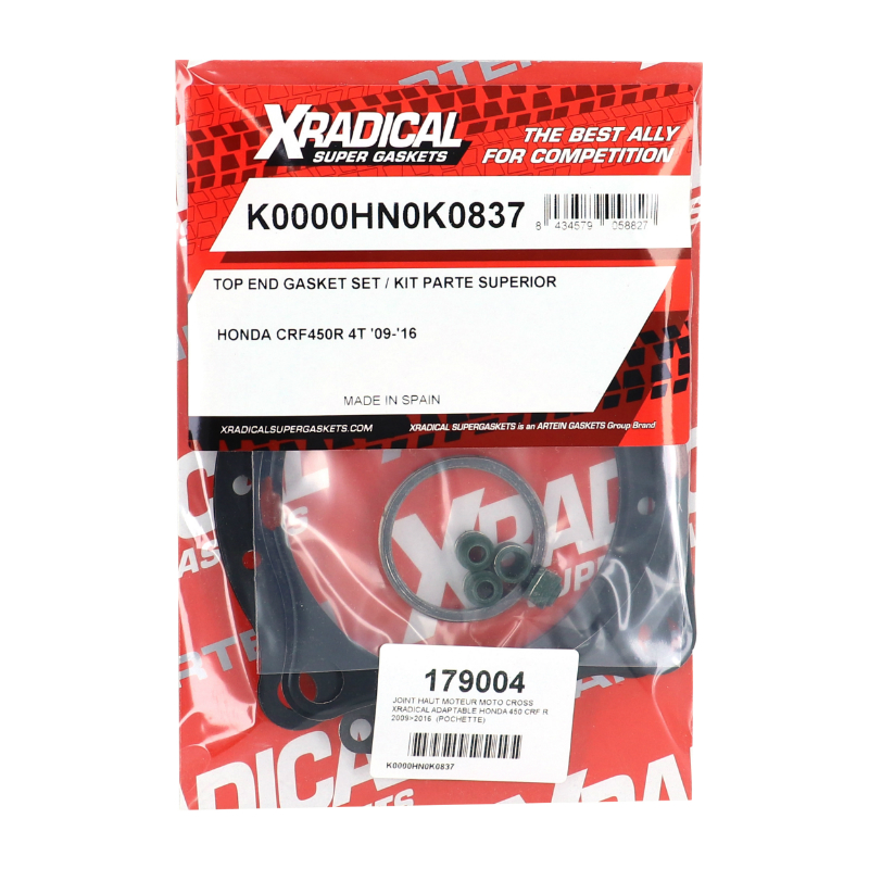 Joint haut moteur Honda CRF 450 R 2009-2016 XRADICAL - vue 2