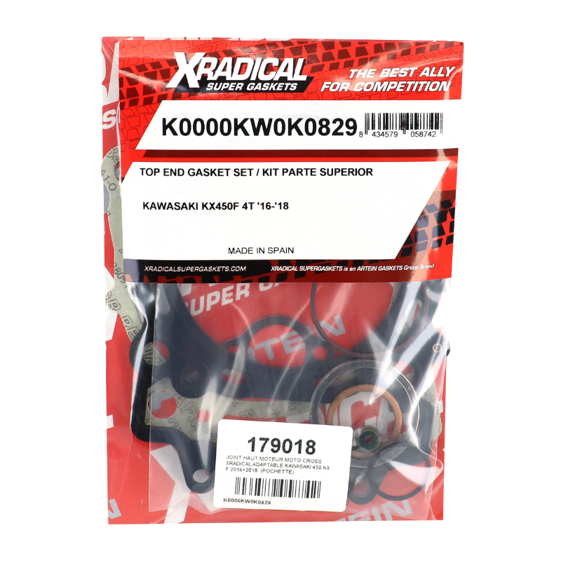 Joint haut moteur adaptable Kawasaki 450 KX-F 2016-2018 XRADICAL - vue 2