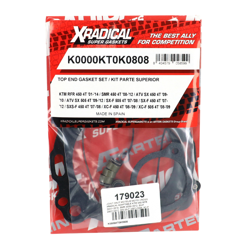Joint haut moteur KTM 450 RFR 2001-2014, SMR 2008-2012, SX-F 2007-2012, 505 SX-F 2007-2008, XC-F 2008-2009 - vue 2