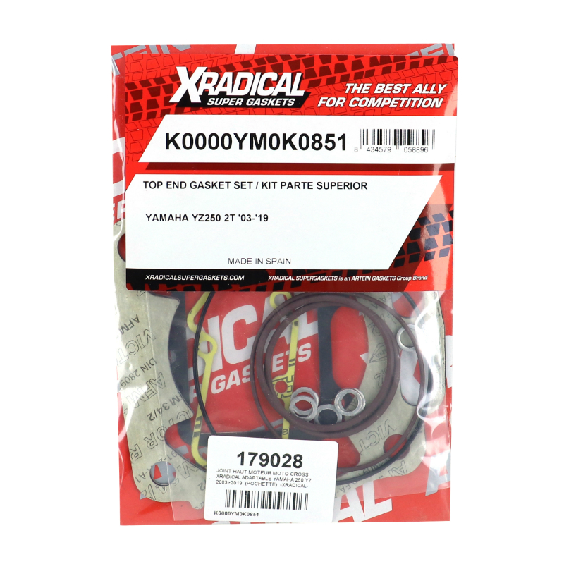 Joint haut moteur Yamaha YZ 250 2003-2019 - XRADICAL - vue 2