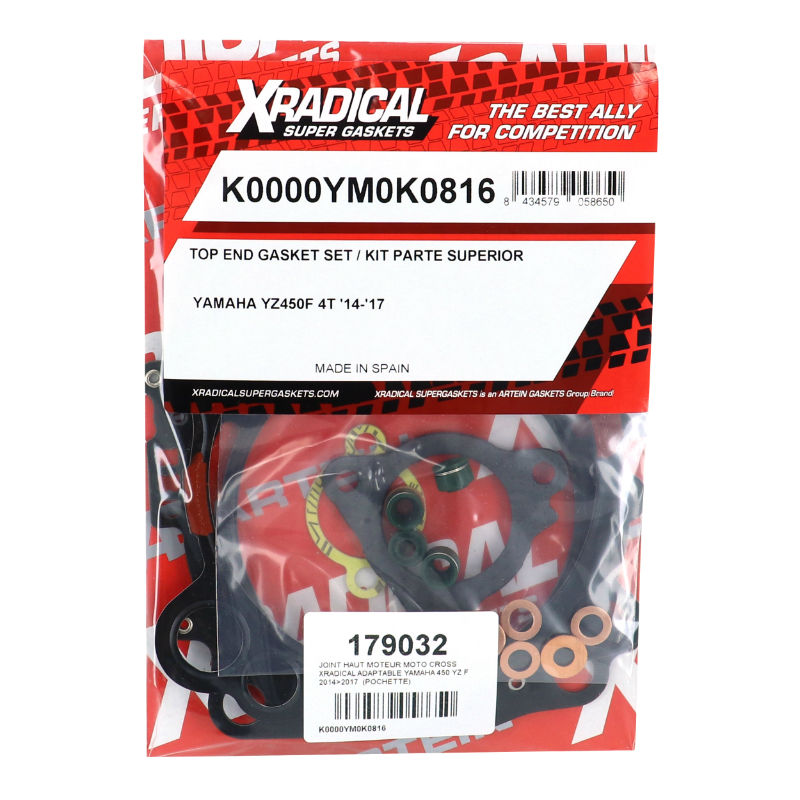 Joint haut moteur Yamaha YZ-F 450 2014-2017 XRADICAL - vue 2