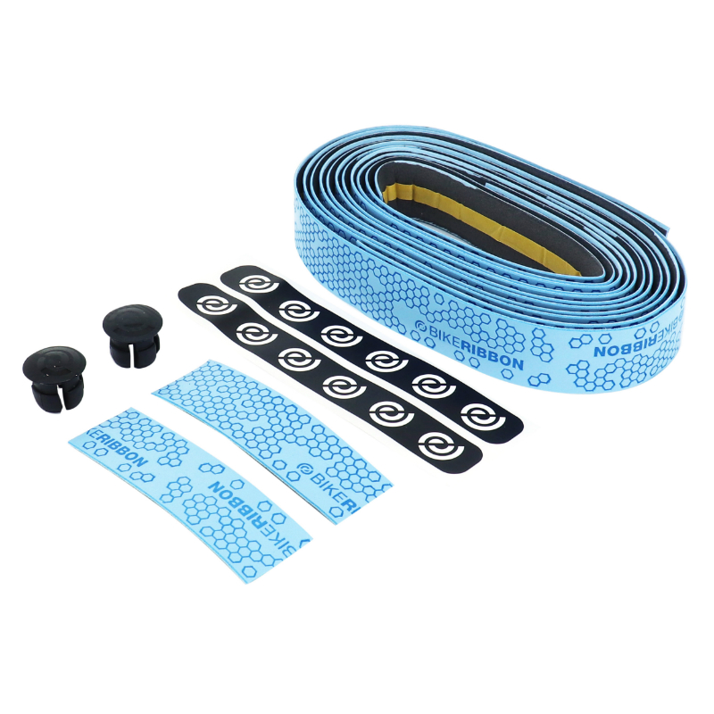 Ruban de guidon Bikeribbon Beegrip Pro bleu clair - vue 3