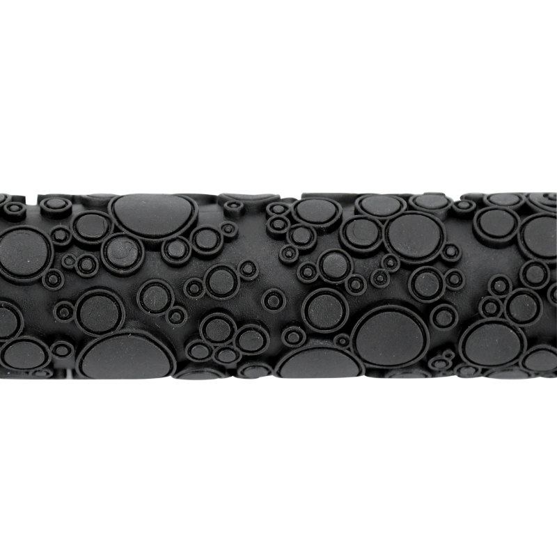 Poignée VTT Bike Ribbon Bubble noir 22 mm gel double serrage (paire) - vue 2