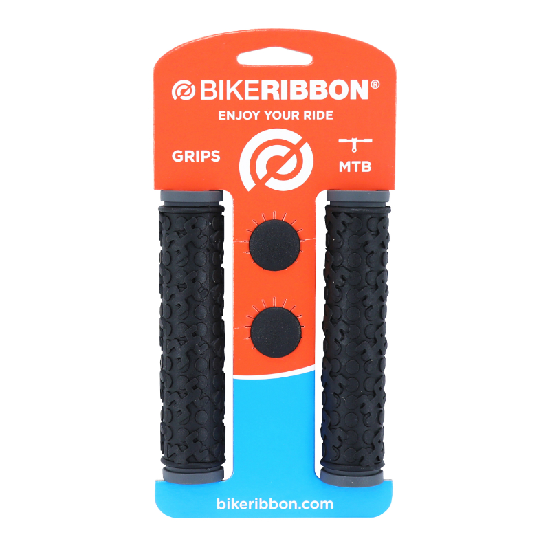 Poignées VTT Bike Ribbon Keith noir 22 mm double densité Kraton - vue 3
