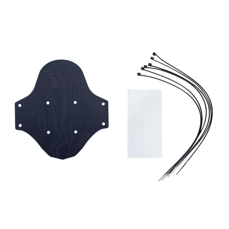 Garde-boue gravel avant 700x35-45 Zéfal Shield Lite Front noir - vue 2