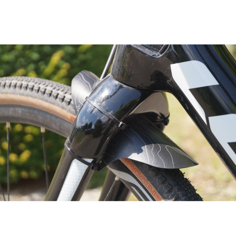 Garde-boue gravel avant 700x35-45 Zéfal Shield Lite Front noir - vue 4