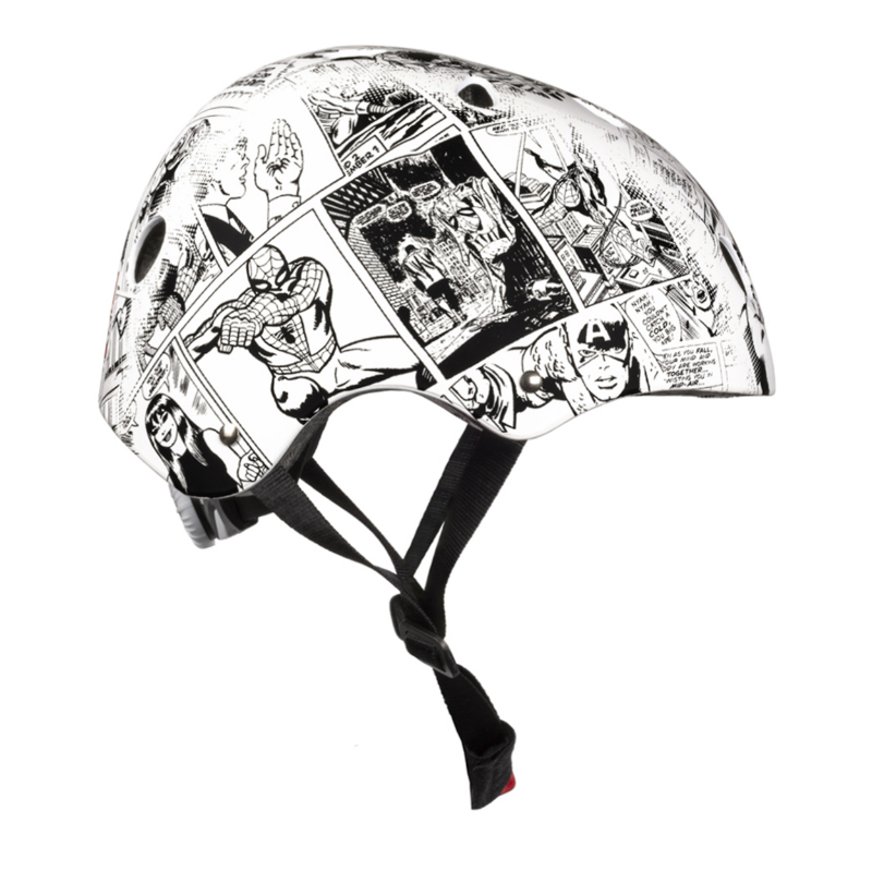Casque vélo enfant Disney Avengers Comics blanc 54-58 cm - vue 2