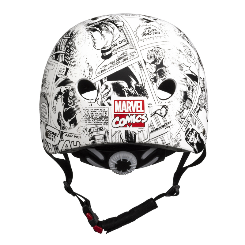Casque vélo enfant Disney Avengers Comics blanc 54-58 cm - vue 3