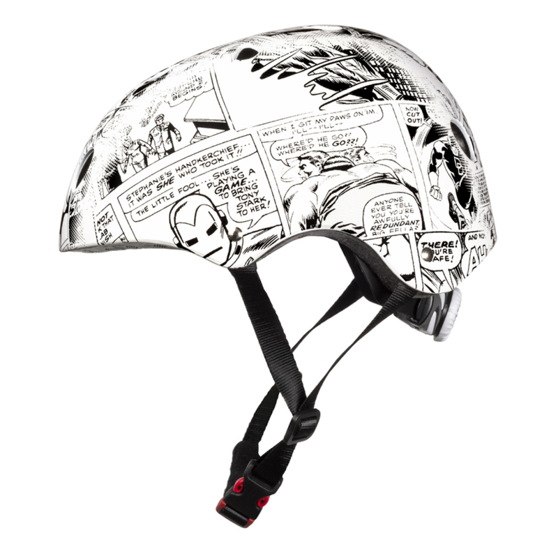 Casque vélo enfant Disney Avengers Comics blanc 54-58 cm - vue 4