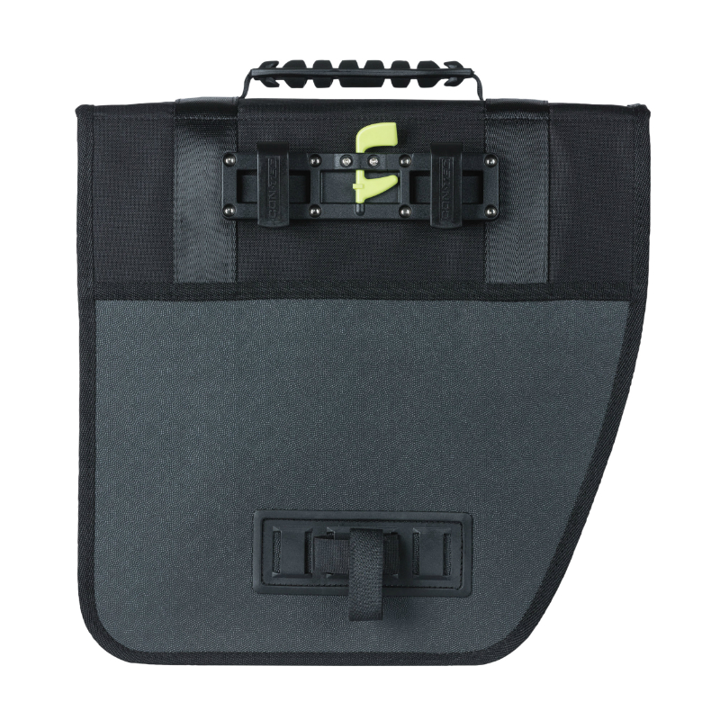 Sacoche arrière vélo latérale Basil Tour gauche 14L noir fixation crochet (34x14x34cm) - vue 3