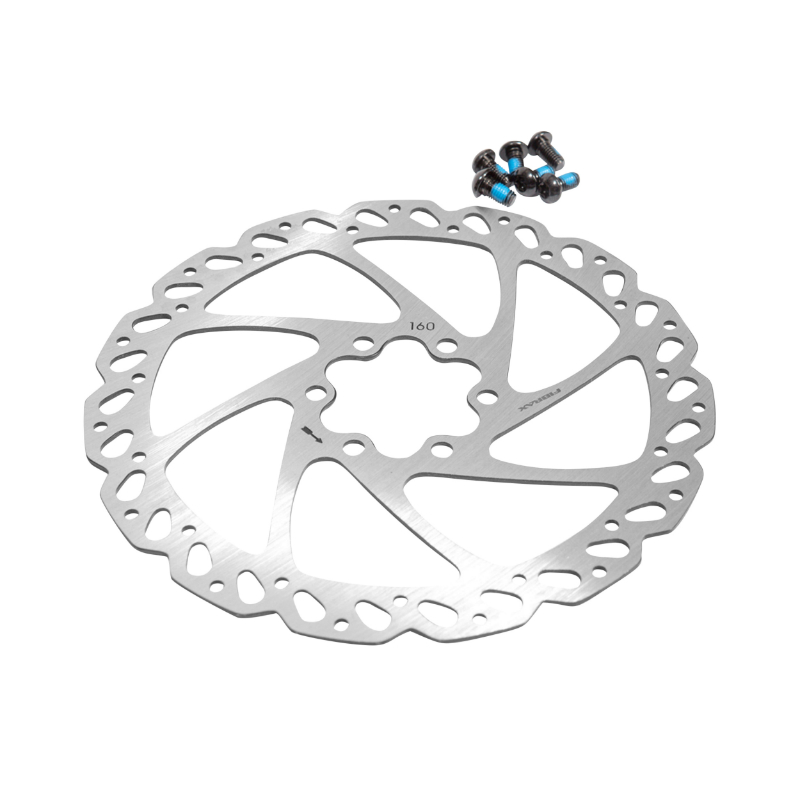 Disque de frein VTT 6 trous Fibrax compatible shimano et autres 160MM -118GRS - vue 2
