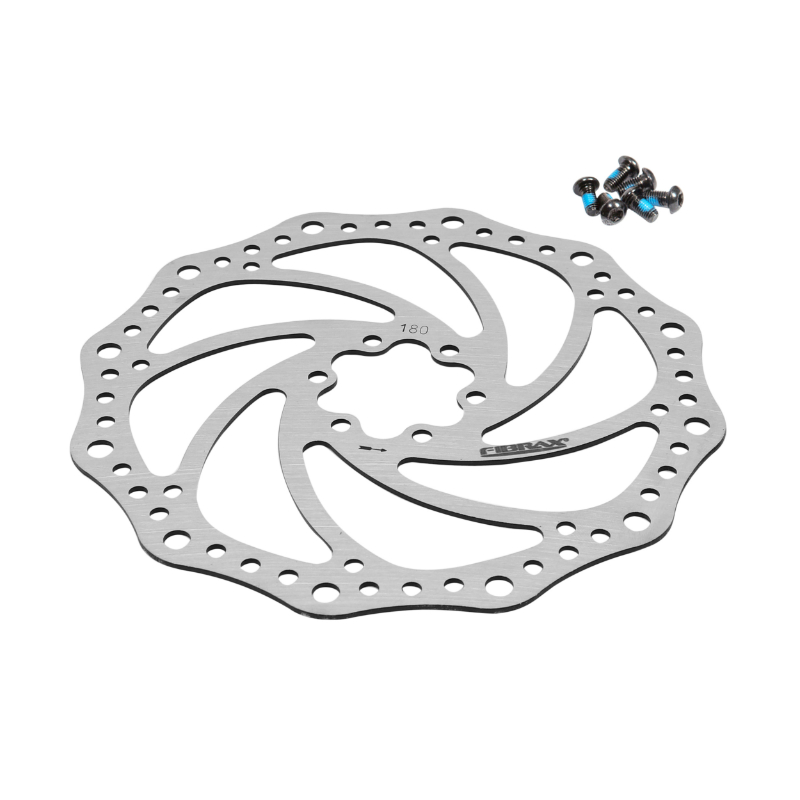 Disque de frein VTT 6 trous compatible Shimano et autres 180 mm - vue 2