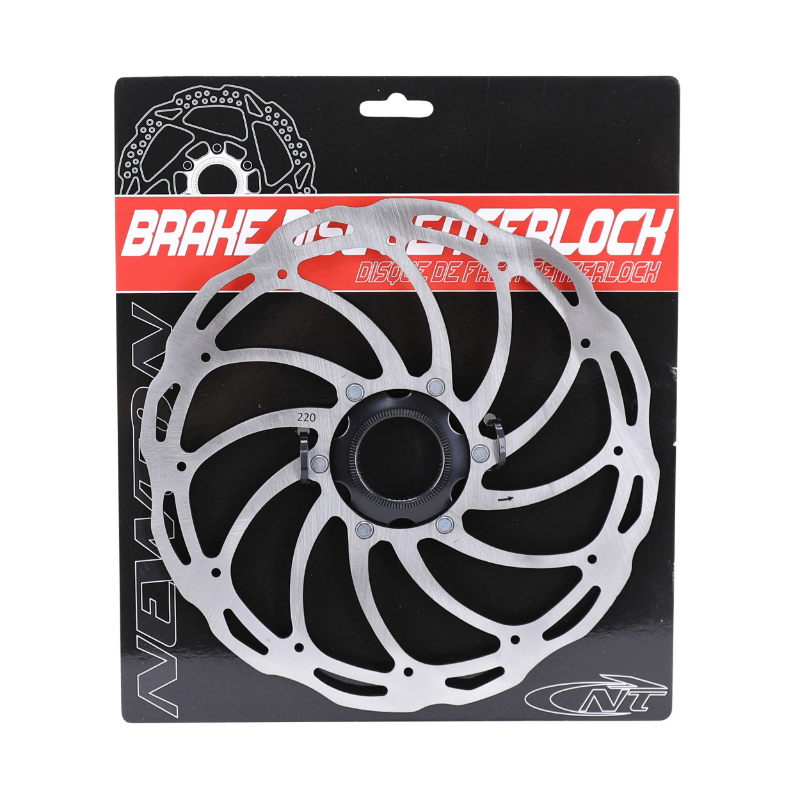 Disque de frein VTT CenterLock Newton 220 mm compatible Shimano - vue 3