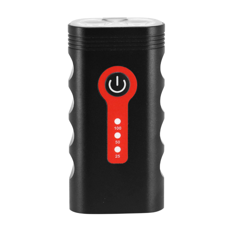 Eclairage velo usb avant LG-PL1000 sur cintre P2R 1000 lumen 4 modes (autonomie 3H-6H) noir - vue 4