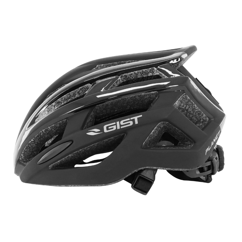 Casque vélo adulte GIST Route Planet noir In-Mold 52-58 cm - vue 4