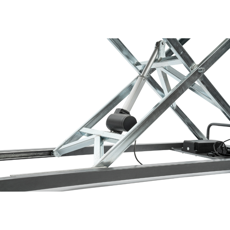 Table pont élévateur pied réparation vélo Officine Parolin Agilis Power électrique avec batterie - vue 6