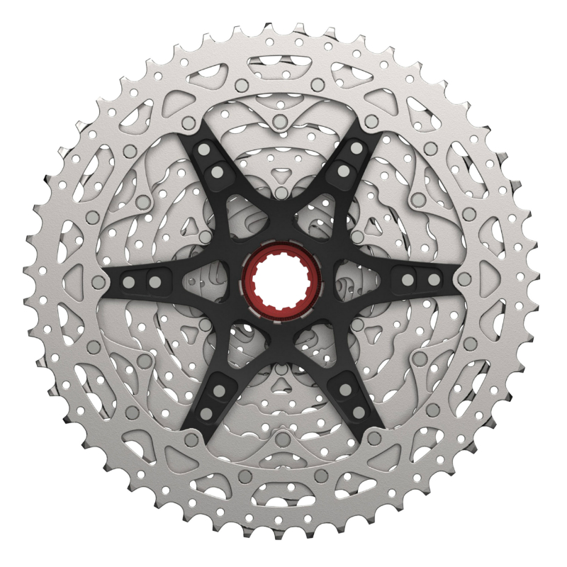 Cassette Sunrace MZ800 11-51 dents VTT Shimano compatible argent métallisé - vue 2