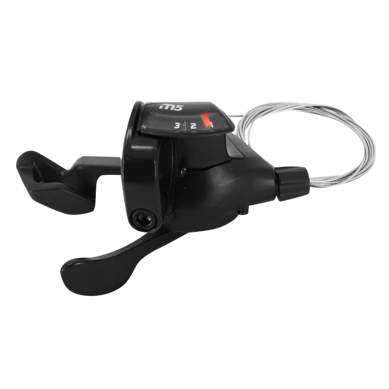 Manette VTT Sunrace gauche dual lever M5 3V - vue 2