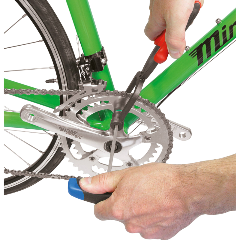 Outil professionnel démonte-cheminée Cyclus Intravis - Compatible plateaux Shimano/Campagnolo/Miche/Truvativ - vue 4