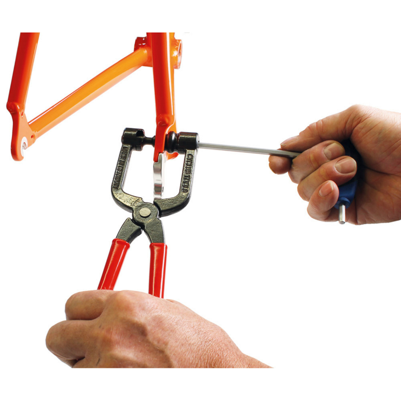 Outil professionnel démonte-cheminée Cyclus Intravis - Compatible plateaux Shimano/Campagnolo/Miche/Truvativ - vue 6