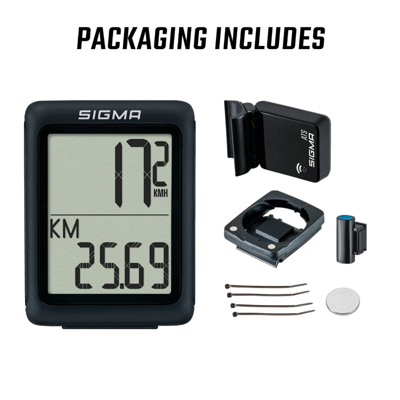 Compteur Sigma BC 5.0 WL sans fil noir - vue 4