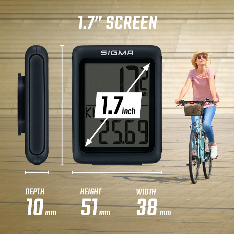Compteur Sigma BC 5.0 WL sans fil noir - vue 8