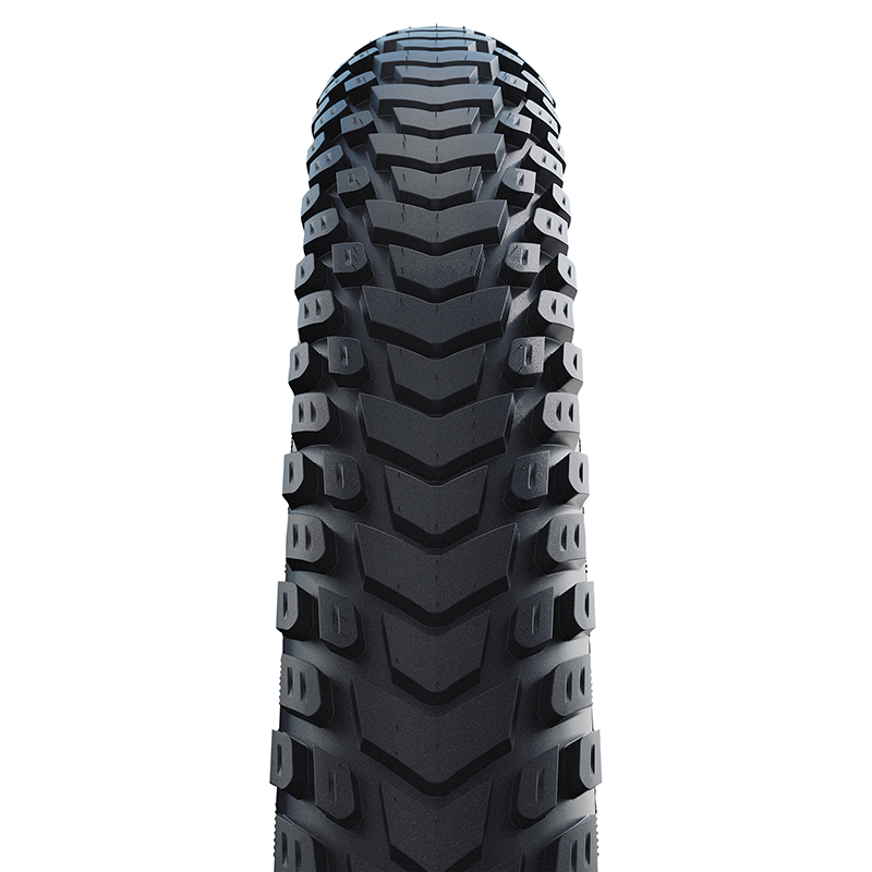 Pneu VTC Schwalbe Marathon Mondial TR 700 x 40 (28 x 1.60) renfort 5 mm flanc réflex noir - vue 2