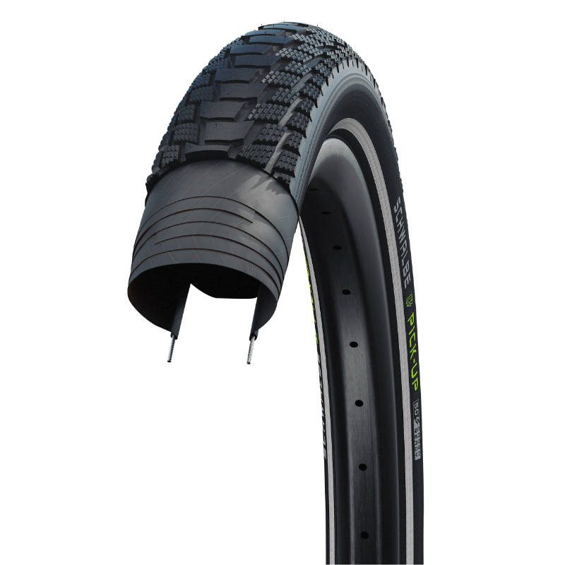 Pneu Schwalbe Pick-Up City 27.5 x 2.60 noir TR Double Defense (65-584) VAE - vue 2
