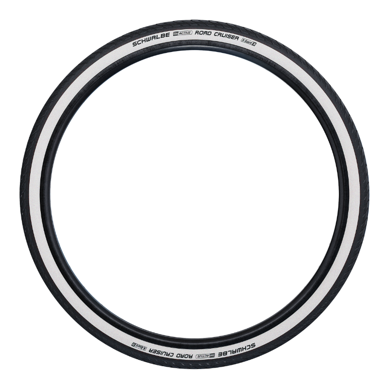 Pneu VTC Schwalbe Road Cruiser HS484 700 x 32 noir flanc beige - vue 3