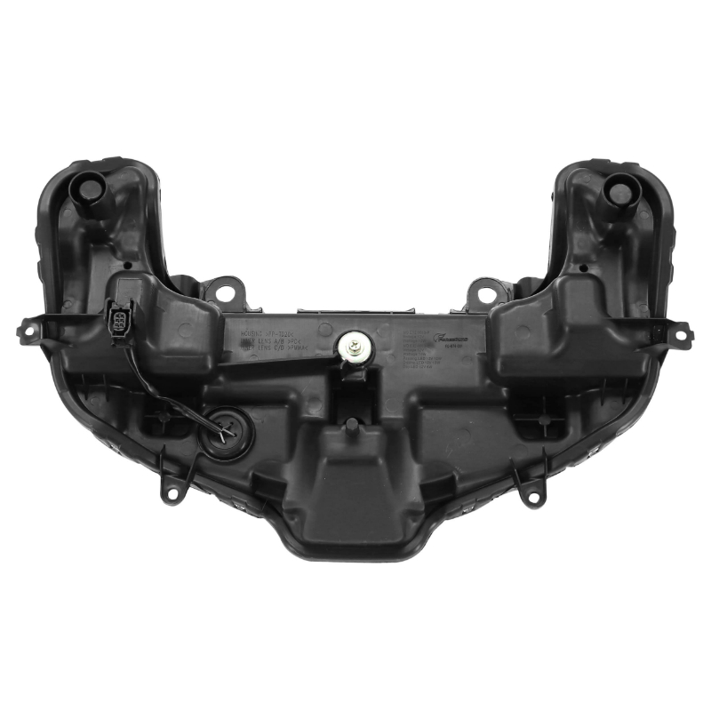 Phare-optique maxiscooter adaptable yamaha 125-300-400 XMAX 2018+2022 (leds) (OEM b74-h4300-00) (homologue ce) -P2R - vue 3