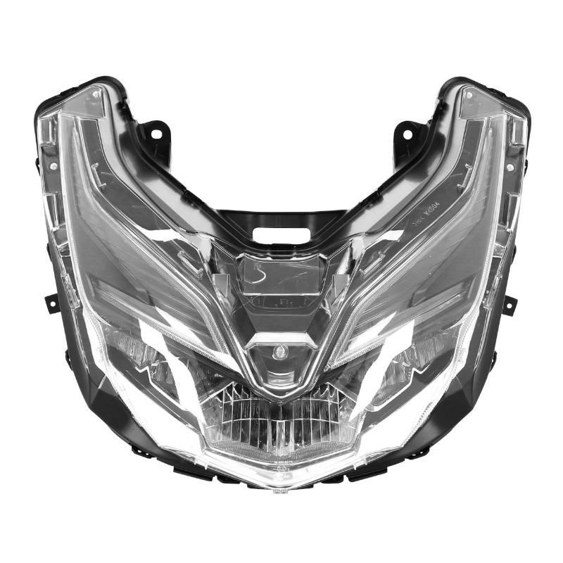 Phare optique maxiscooter P2R Honda Forza 125-300 2018-2020 / 350 2021-2022 homologué CE (33100-k0b-t01) - vue 2
