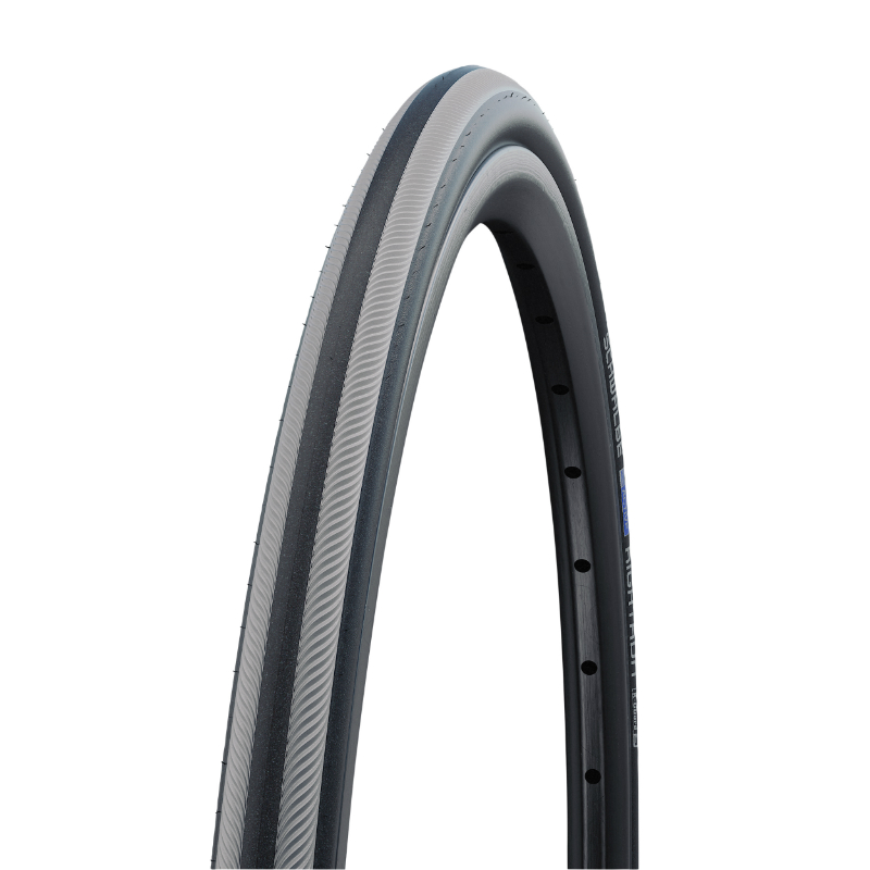 Pneu Schwalbe Right Run 24 x 1.00 (25-540) noir bande grise renfort K-Guard