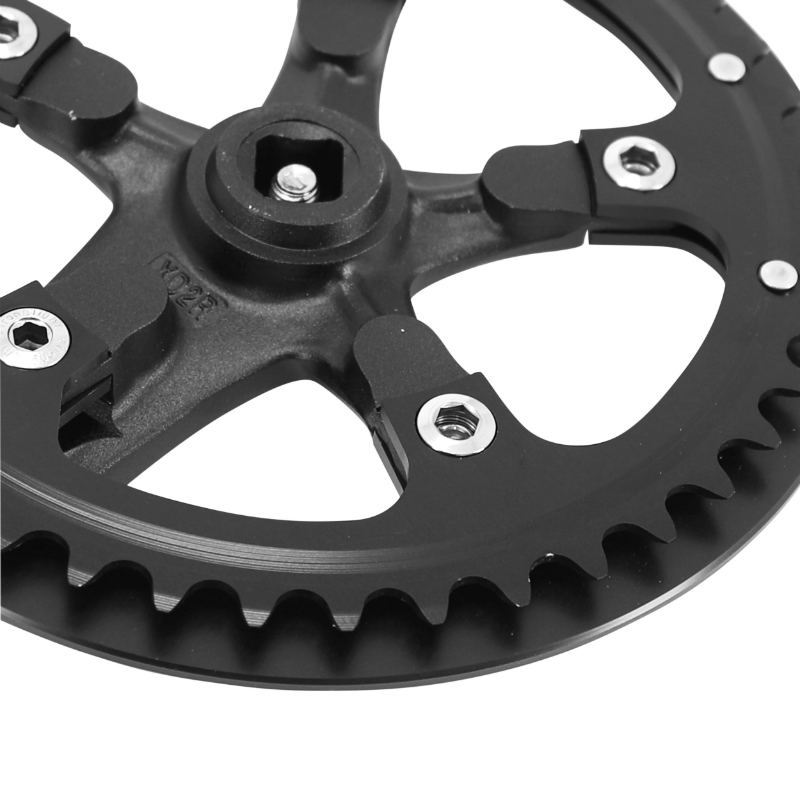Pédalier city Stronglight 8V impact s noir 170 mm 42 dts avec carter pour chaîne 7-8-9V axe carré 118 mm - vue 2