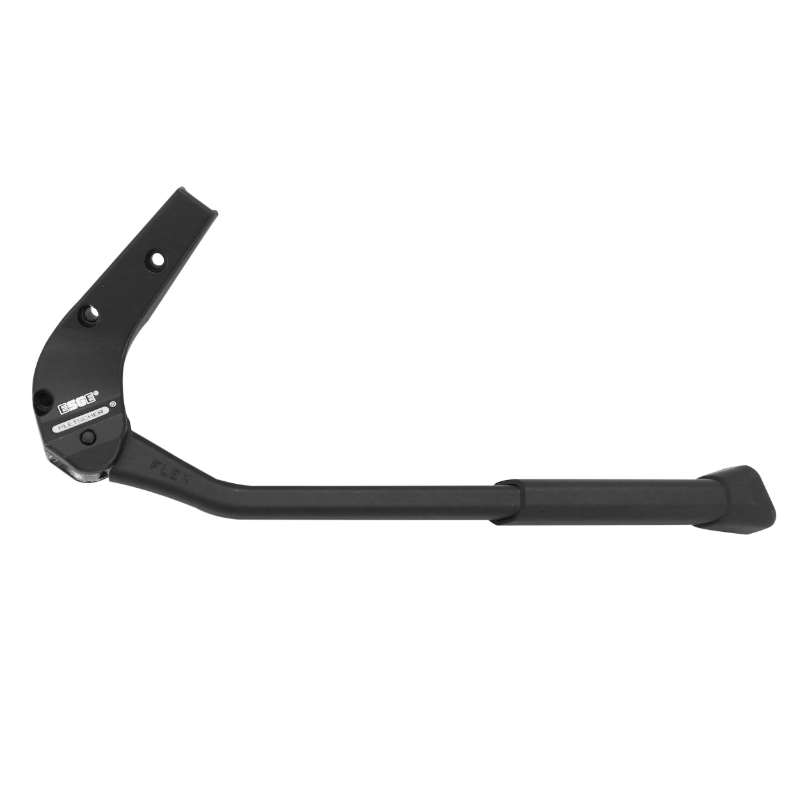 Bequille velo laterale arriere Pletscher reglable 26-29" (210 à 375MM) fixation base-hauban alu noir - supporte 50KGS - vue 2