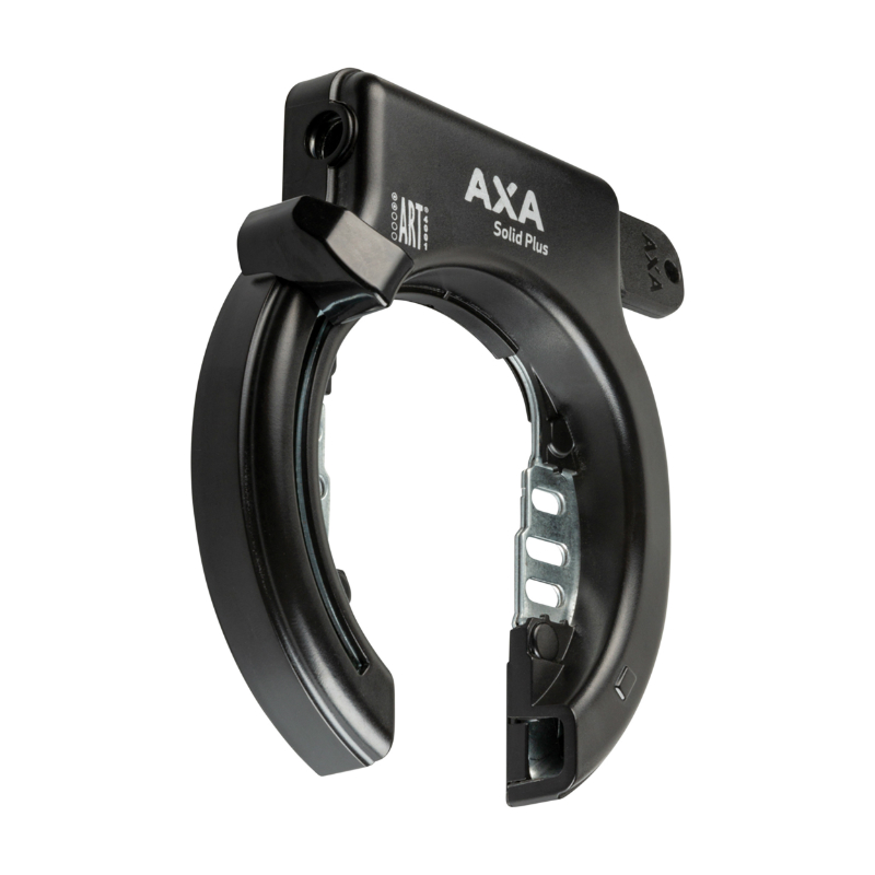 Antivol vélo fer à cheval AXA Solid noir avec câble Plug diamètre 10 mm 1,50 m sécurité niveau 11-15 - vue 4
