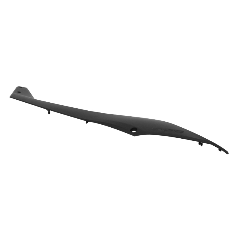 Carénage coque moteur maxiscooter Yamaha 560 TMAX 2020-2021 noir mat gauche P2R - vue 2