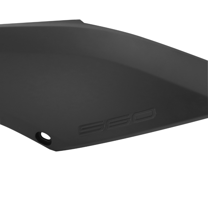 Carénage coque moteur maxiscooter Yamaha 560 TMAX 2020-2021 noir mat gauche P2R - vue 3