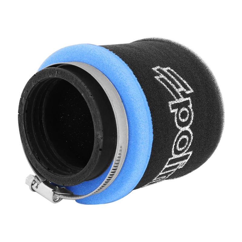 Filtre à air Polini Blue Air Box Piaggio 125 Vespa PX fixation droite diam 55 mm - vue 2