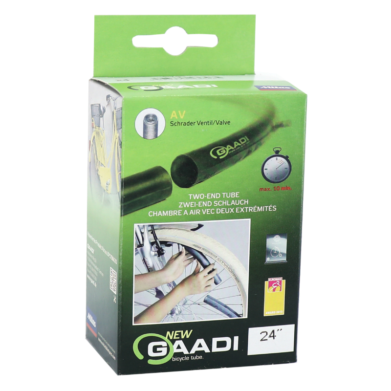 Chambre à air vélo VAE 24 x 1.75 Rubena valve standard (40-47-507) - vue 3