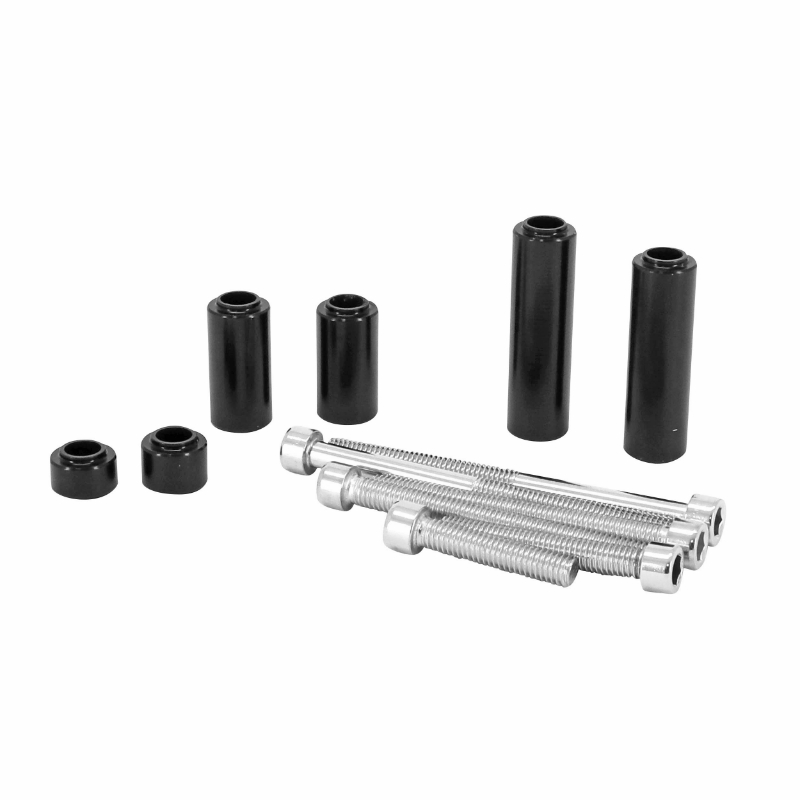 Protection couvre-carter AVOC Yamaha MT-07 700 2014-2020 aluminium anodisé noir (paire) - vue 3