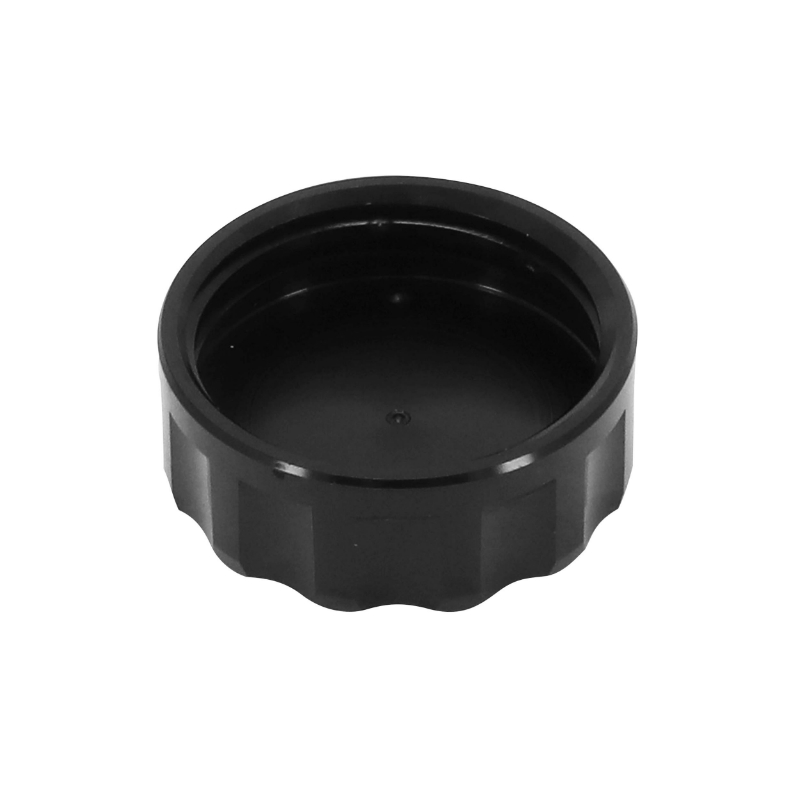 Bouchon-couvercle de bocal de liquide de frein arrière Yamaha MT-07 700 2014-2016 aluminium anodisé noir - vue 2