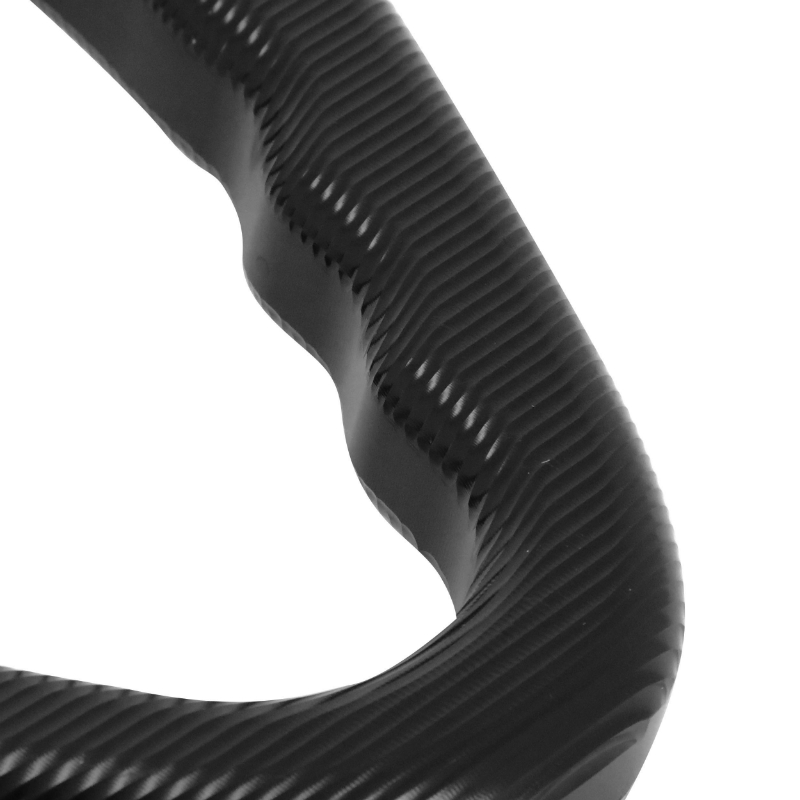 Poignée de réservoir et barre d'appui passager Yamaha MT-07 MT-03 MT-09 R1 R6 alu CNC anodisé noir AVOC - vue 2