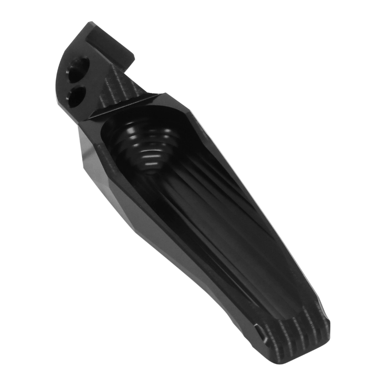 Repose-pieds arrière aluminium CNC anodisé noir Yamaha MT-07 700 AVOC (paire) - vue 3