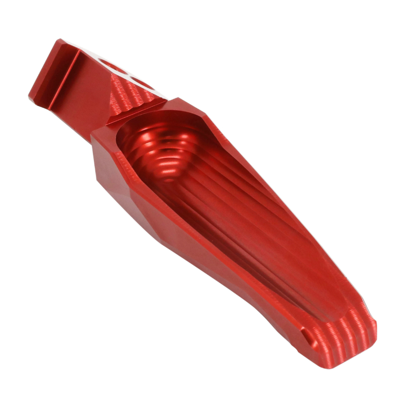 Repose-pieds arrière AVOC pour Yamaha MT-07 700 alu CNC anodisé rouge (paire) - vue 3