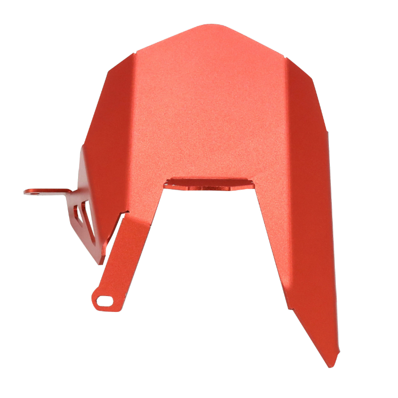 Garde-boue arrière AVOC moto adaptable avec protège-chaîne pour Yamaha 700 MT-07 2014+ aluminium CNC anodisé rouge avec motif - vue 5
