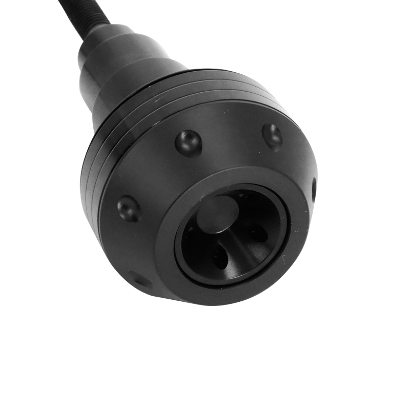 Tampons de protection moto alu CNC anodisé noir diamètre 10 mm AVOC - vue 2