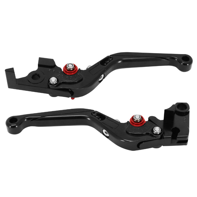 Levier de frein-embrayage réglable rétractable AVOC pour Yamaha MT-07 700 2014-2018 noir anodisé CNC (paire) - vue 2