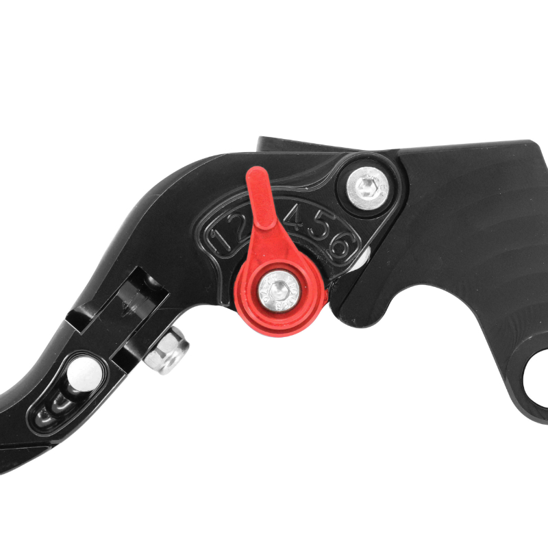 Levier de frein-embrayage réglable rétractable AVOC pour Yamaha MT-07 700 2014-2018 noir anodisé CNC (paire) - vue 4